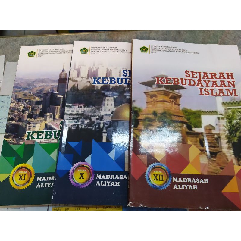 Jual BUKU MA SEJARAH KEBUDAYAAN ISLAM KELAS X XI XII KEMENAG 2020 ...