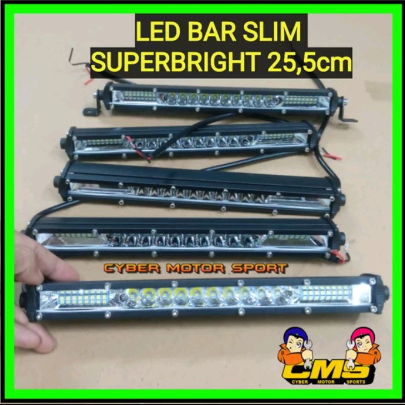 Jual Lampu Led Bar Slim Lampu Sorot Bumper Roof Kamp Mesin Lampu