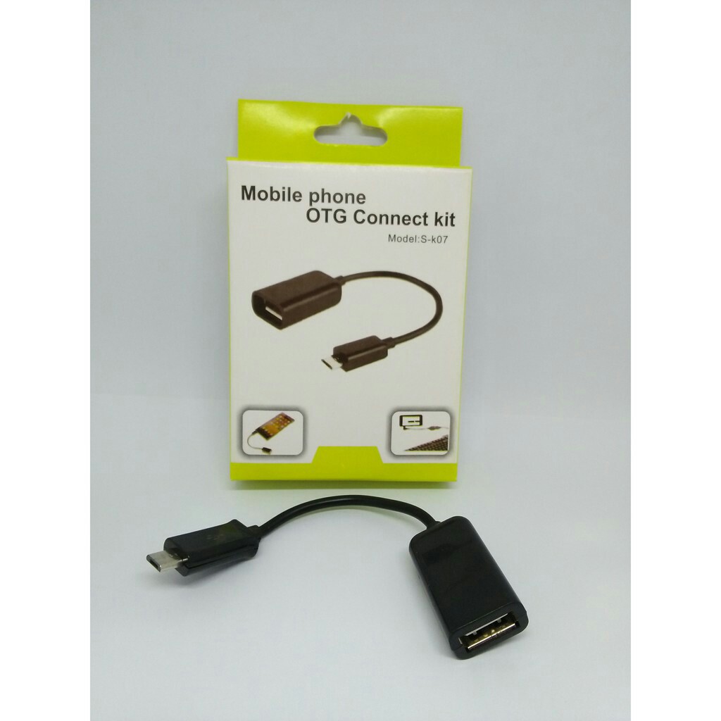 Jual KABEL OTG MOBILE PHONE / OTG CONNECT KIT MODEL S-K07 UNIVERSAL OTG ...