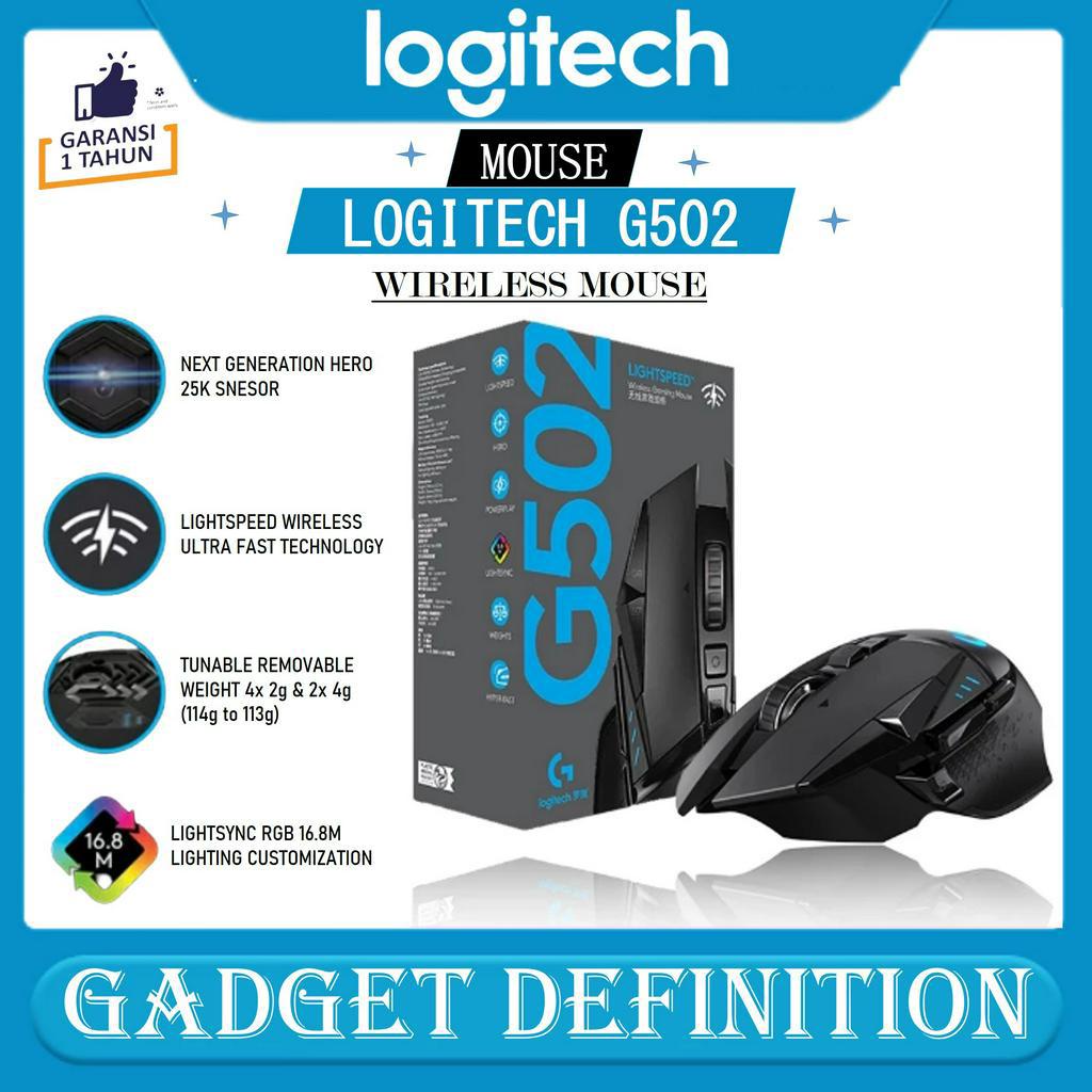 Jual Mouse Gaming Wireless Logitech G502 LIGHTSPEED HERO 25K DPI