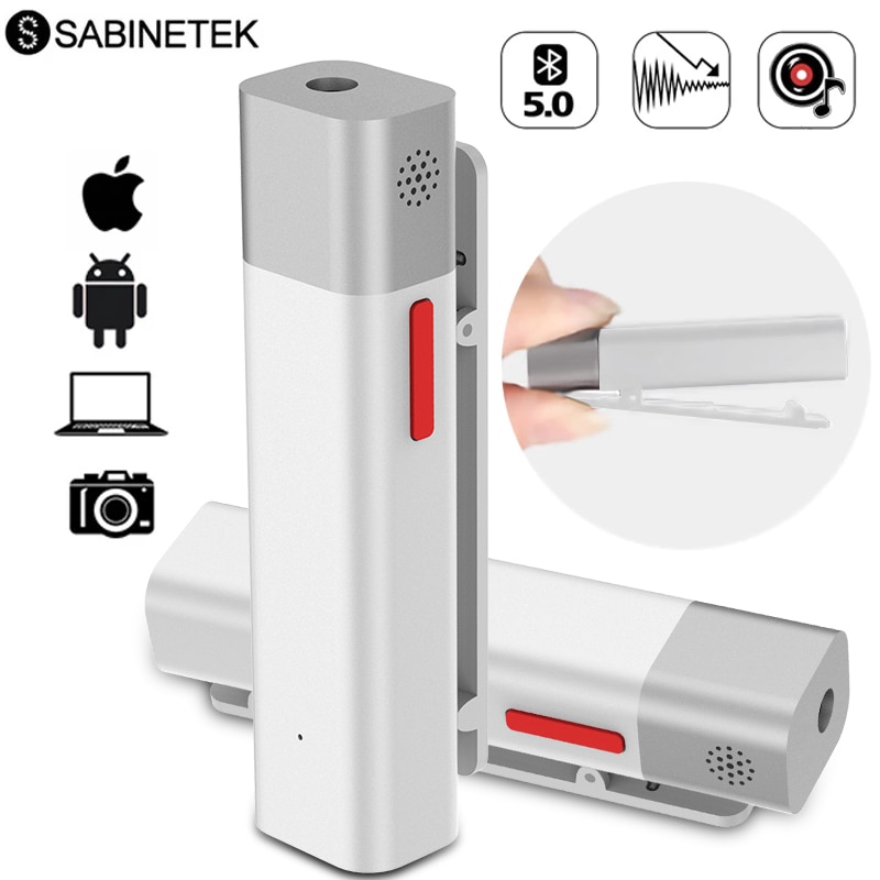 Wireless Microphone Sabinetek SmartMike+ True Wireless Stereo