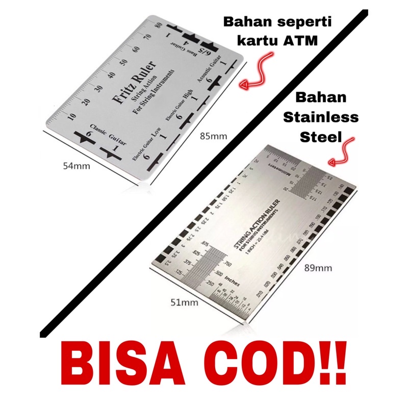 Jual Fritz Ruler | String Action Ruler | Shopee Indonesia