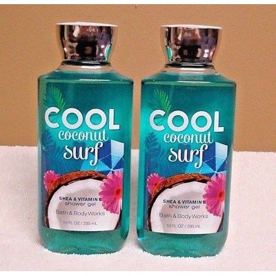 Jual Bath & Body Works / BBW Shower Gel - Cool Coconut Surf 295ml