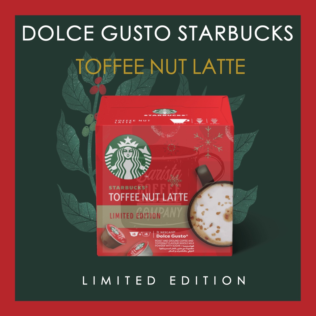 Jual TOFFEE NUT LATTE Dolce Gusto Starbucks Coffee Capsules Kapsul Kopi