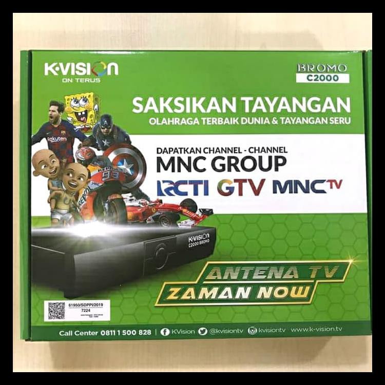 Jual Receiver Parabola KVision Bromo C2000 Hd C Band Shopee Indonesia