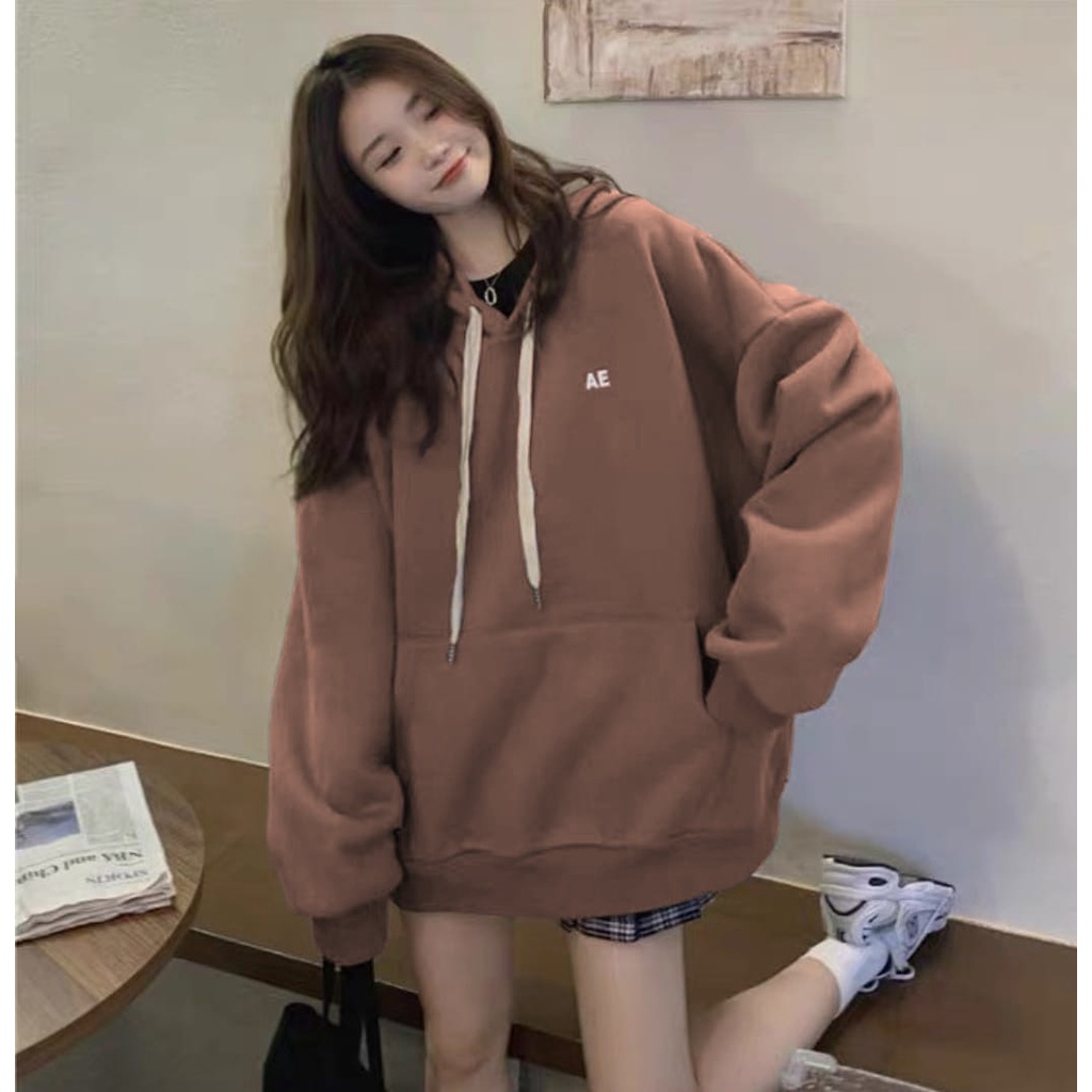 Jual SWEATER HOODIE AE OVERSIZE SWEATER SWEATER HOODIE OVERSIZE Shopee Indonesia