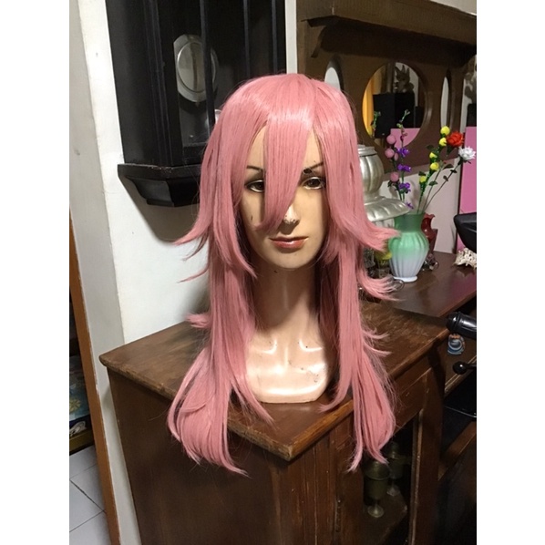 Angel Devil Chainsaw Man wig cosplay Smoke Pink