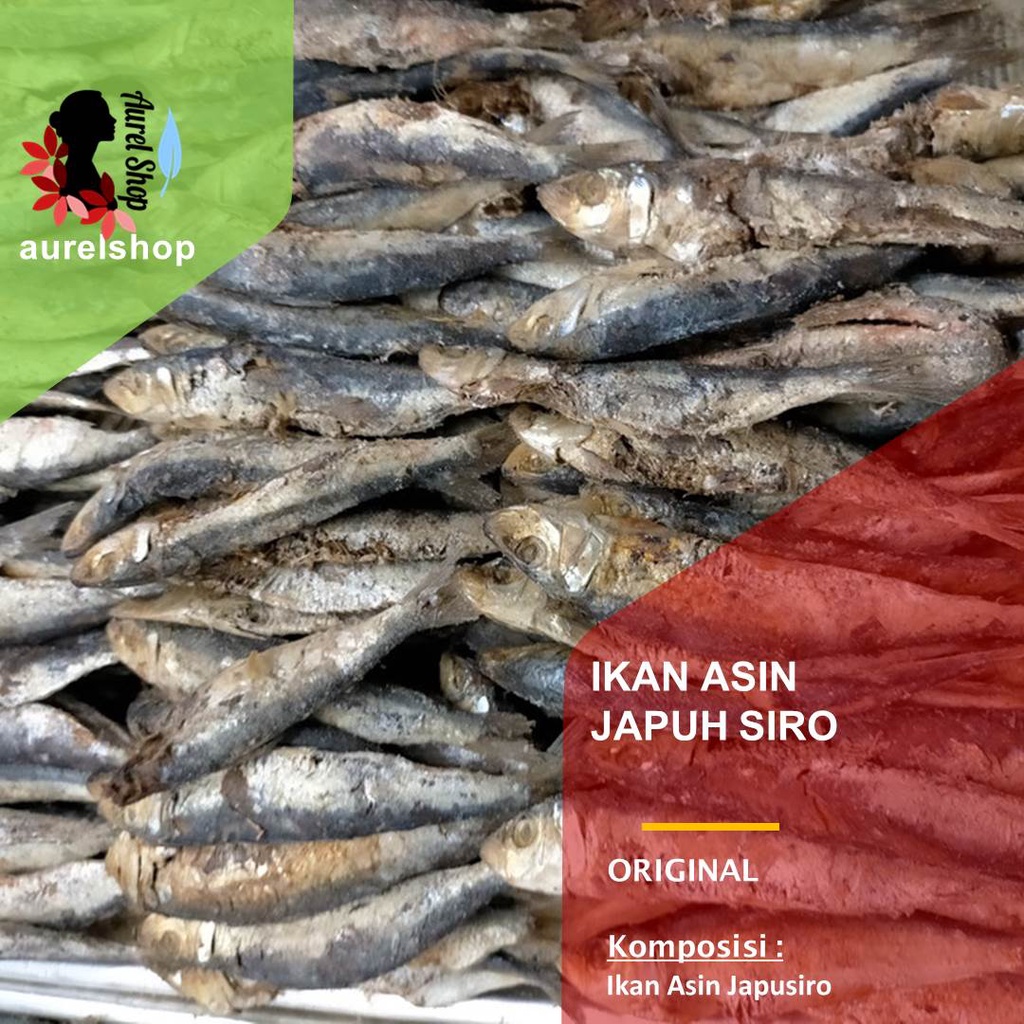 Jual Ikan Asin Japuh Siro Japusiro 1 kg | Shopee Indonesia