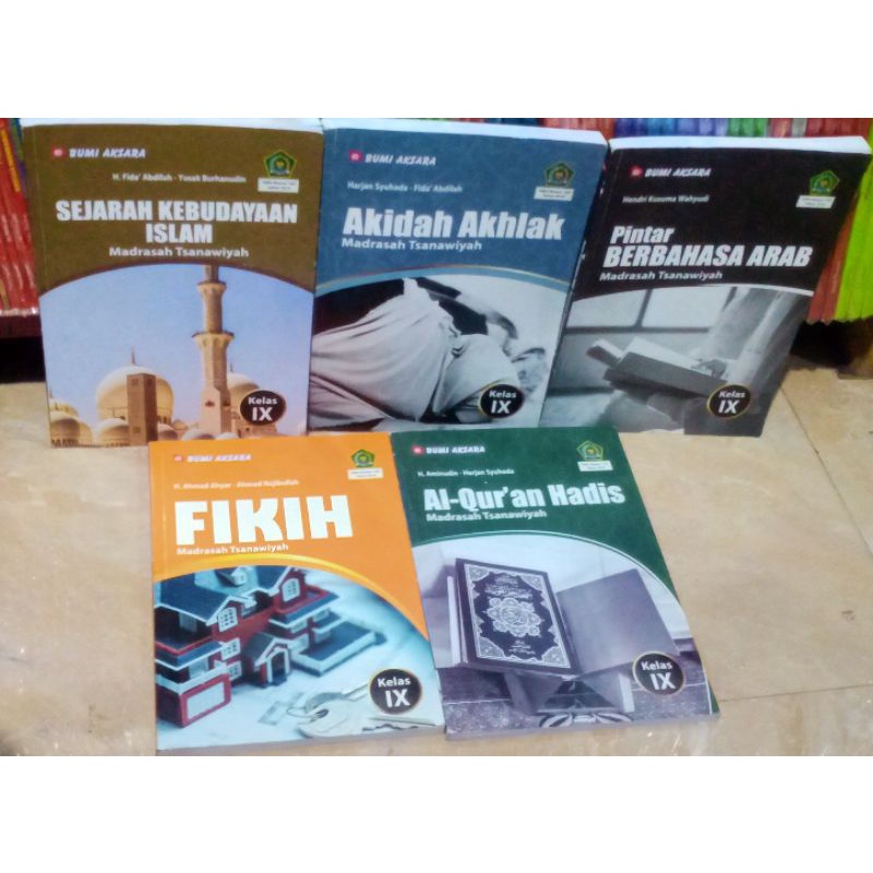 Jual Buku Paket Madrasah Tsanawiyah Kelas 9 KMA Nomor 183 Tahun 2019 ...