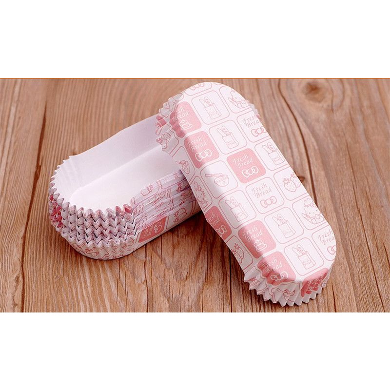 Jual Paper Cup Case Alas Kertas Roti Motif Laminasi Anti Lengket Tahan ...