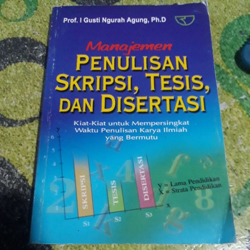 Jual Manajemen Penulisan Skripsi Tesis Dan Disertasi Shopee Indonesia