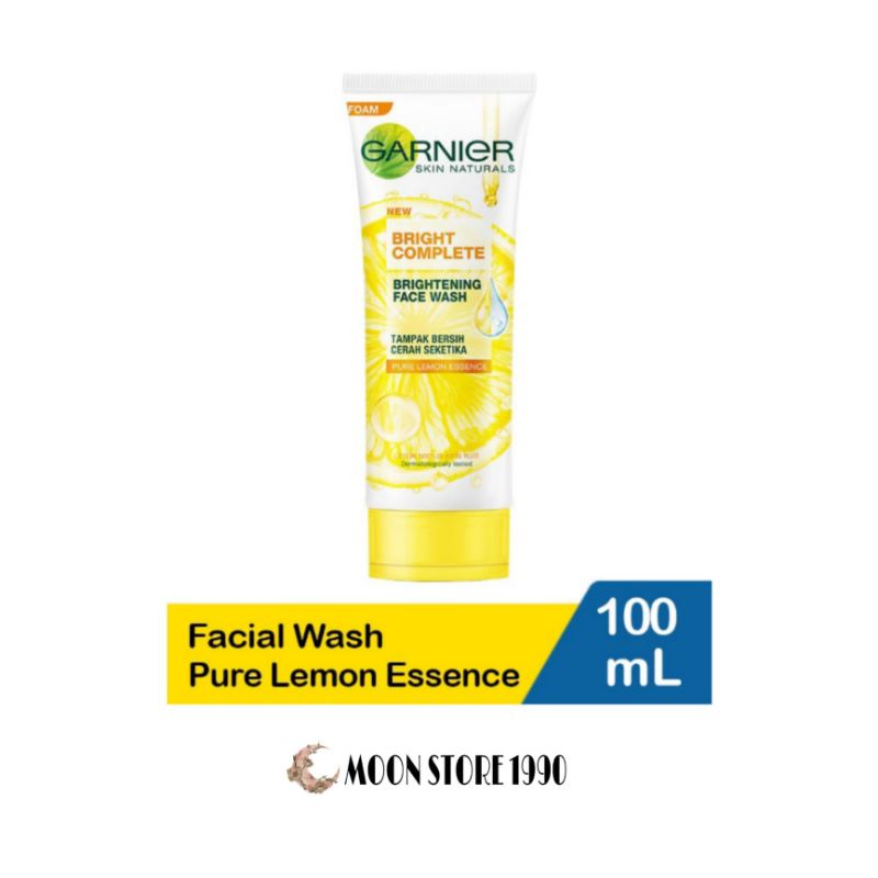 Jual GARNIER PENCUCI MUKA LIGHT COMPLETE BRIGHTENING WHITESPEED LEMON