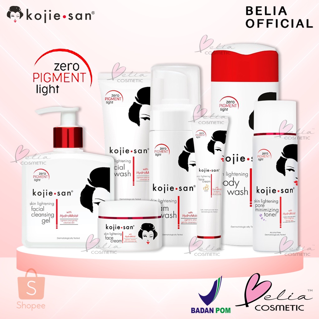 Jual BELIA Kojie San Face Lightening Cream Kojiesan Whitening Skin Krim Pemutih 30g BPOM