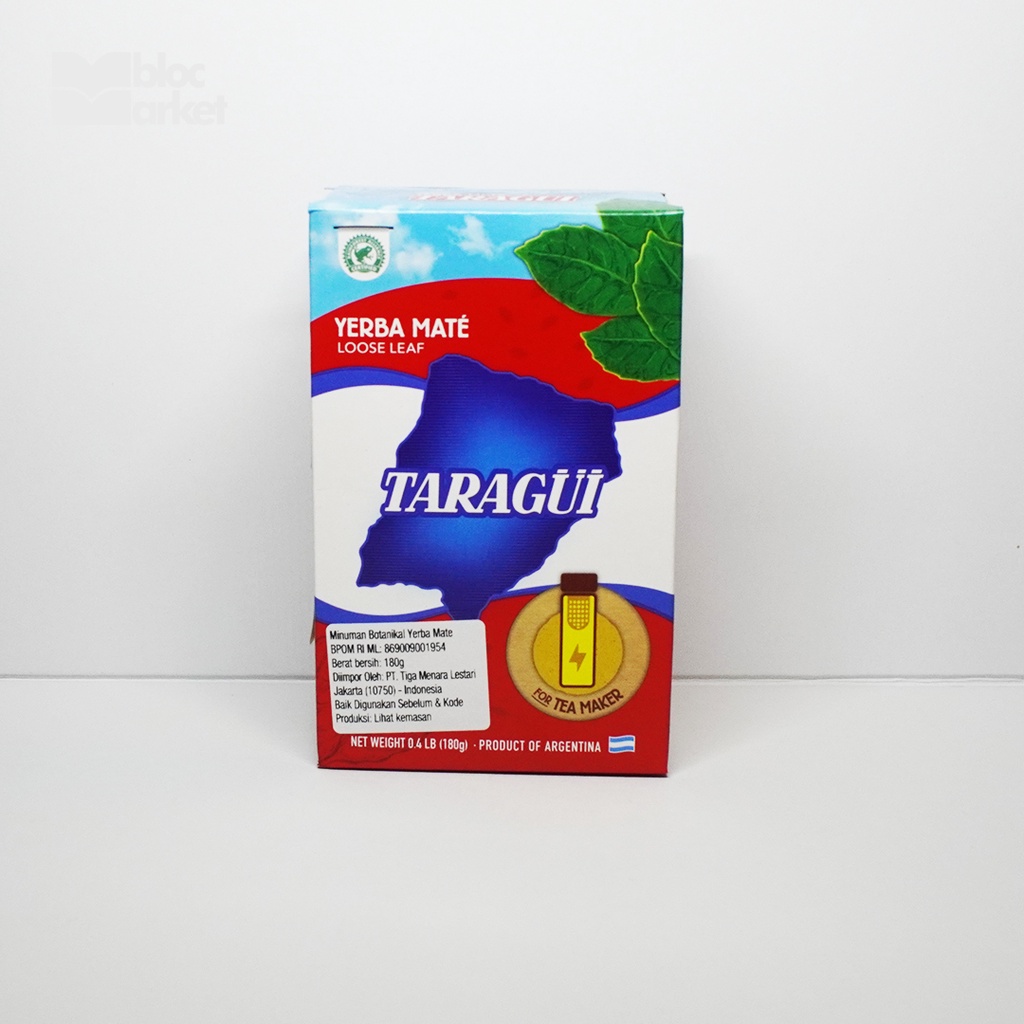 Yerba Mate Taragui Argentina/Argentine Loose Leaf Yerba With Stems (10x1kg