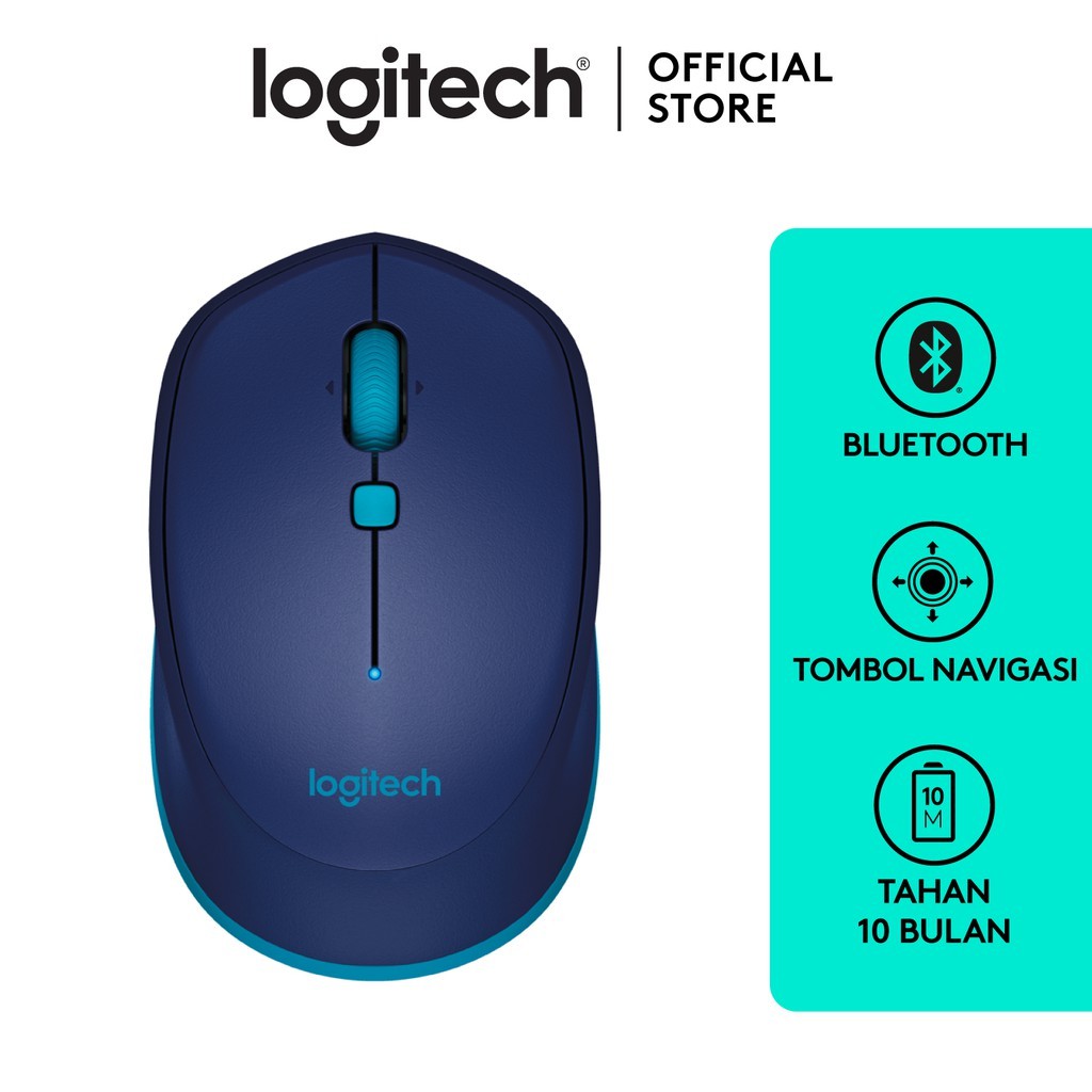 Jual [100% ORI] Logitech M337 Mouse Wireless Bluetooth Windows & Mac ...