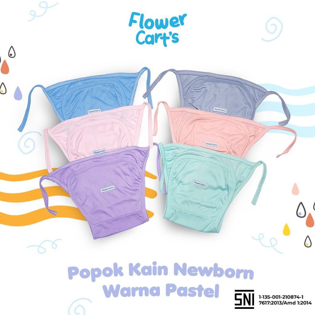 Jual Popok Bayi Newborn 0-6 Bulan Polos FLOWER | Shopee Indonesia