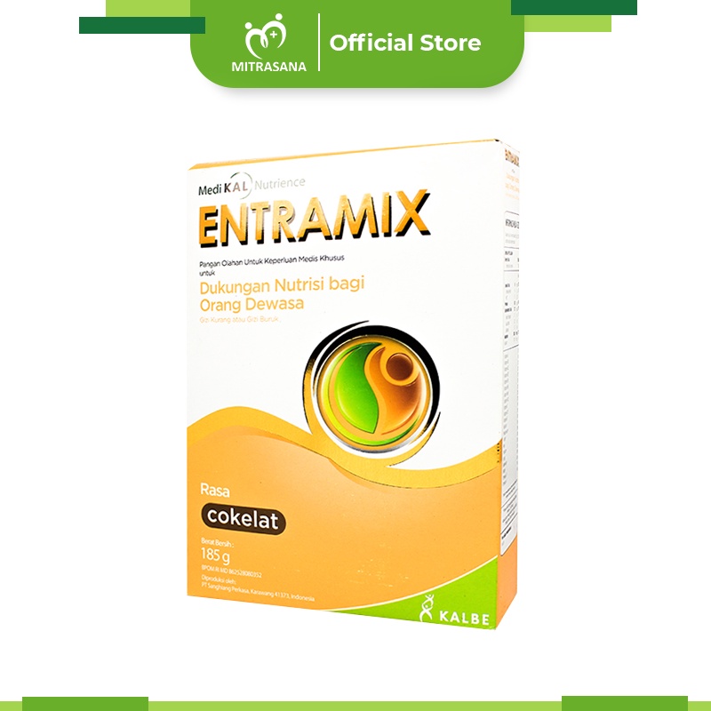 Jual Entramix Coklat/vanilla 174 Gr - Nutrisi atau Susu Untuk Lansia ...