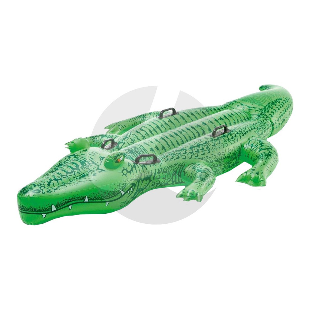 Jual Pelampung Intex Giant Gator Ride On Intex 58562 Ban Renang Buaya | Shopee Indonesia