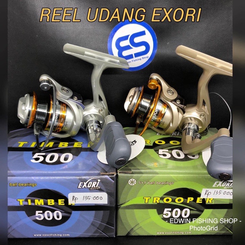 Exori Fishing Naza 500 Reel/MESIN PANCING UDANG/UL SPINNING FISHING REEL