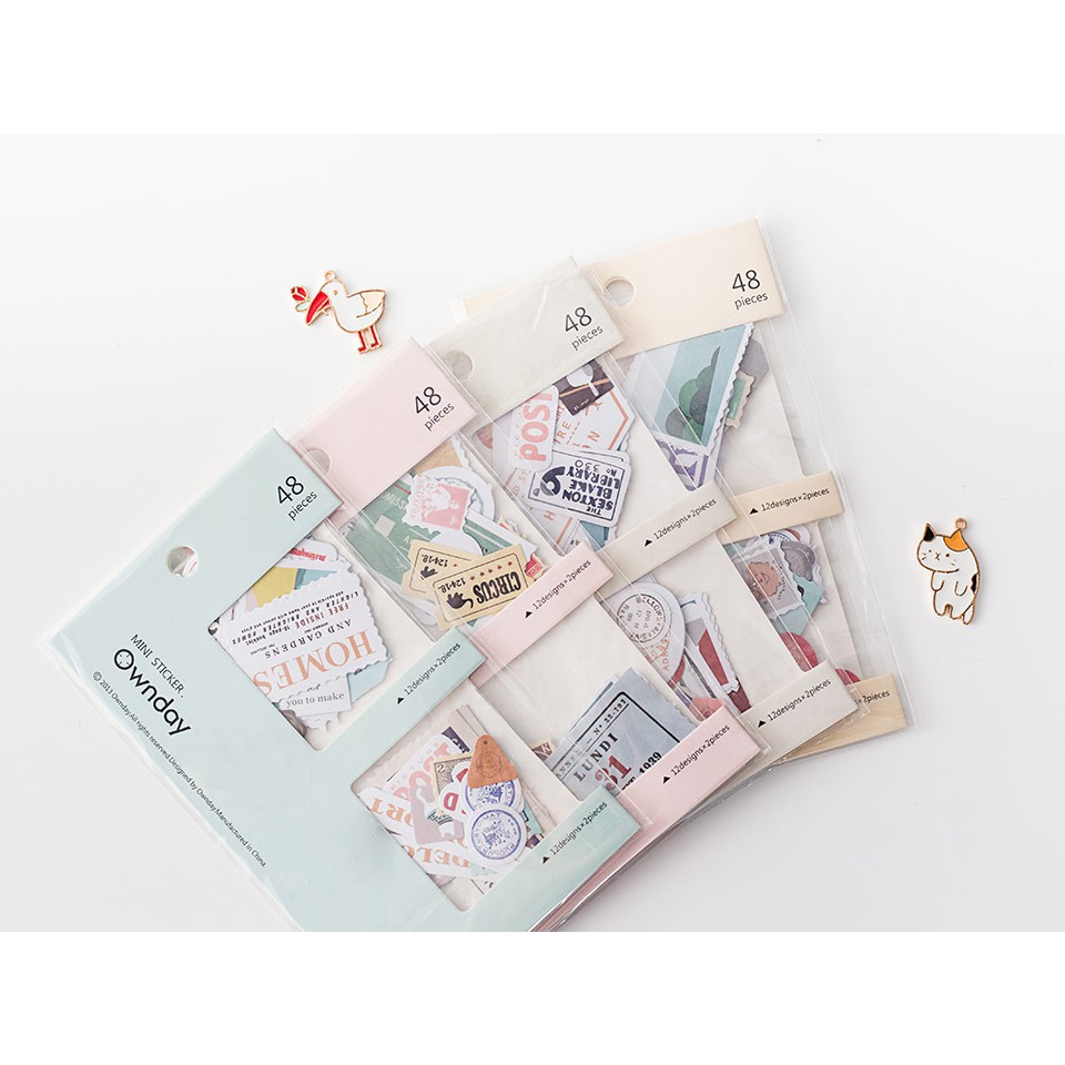 Jual Stiker Hias My Travel Diary Flake Stickers Set Tema Jalan-Jalan ...