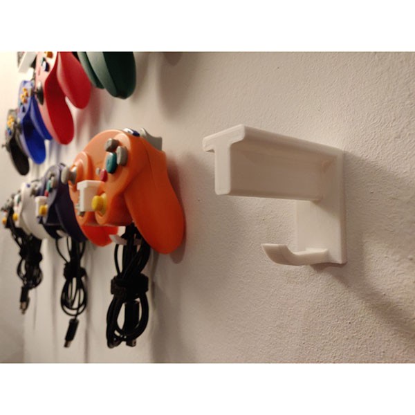 Jual Dudukan Stand Stik Gamecube controller wall holder - H3D | Shopee ...