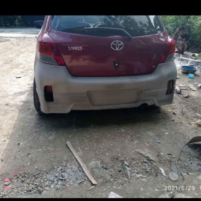 Jual murah boss! BODYKIT belakang yaris bakpao 20062013 GRADEA kuat