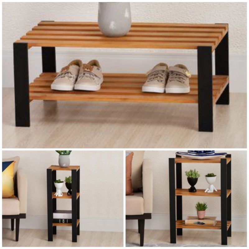 Jual RAK SEPATU SHOES RACK RAK SERBAGUNA RAK BUNGA RAK BUKU MEJA JILID ...