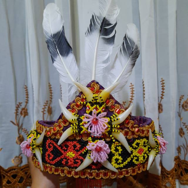 Jual Topi Dayak Khas Kalimantan Shopee Indonesia 3468