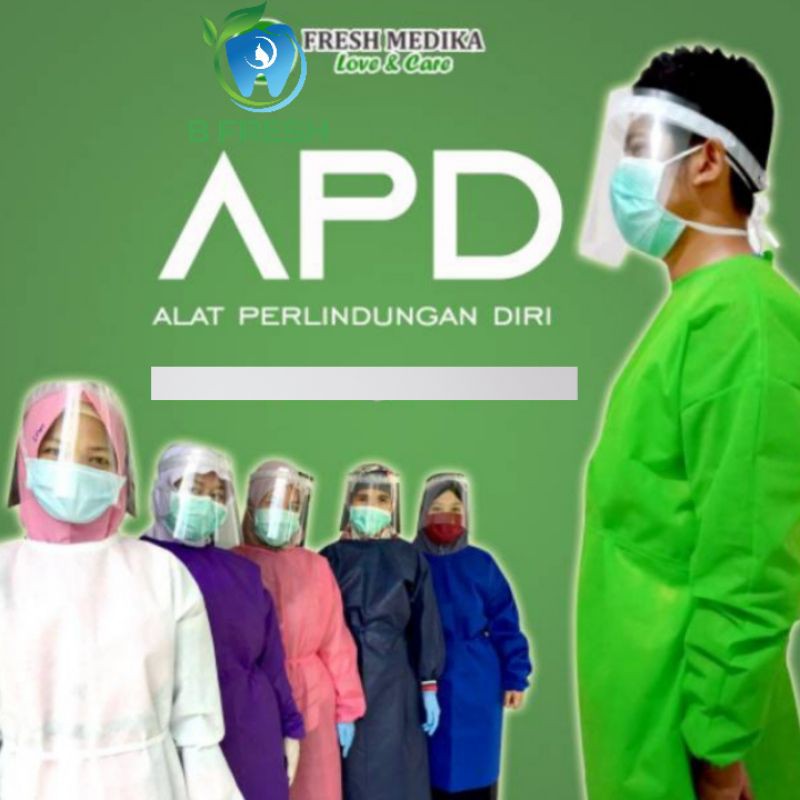 Jual APD Hazmat Baju Bedah Gown Surabaya Murah Pakaian Medis Gamis ...