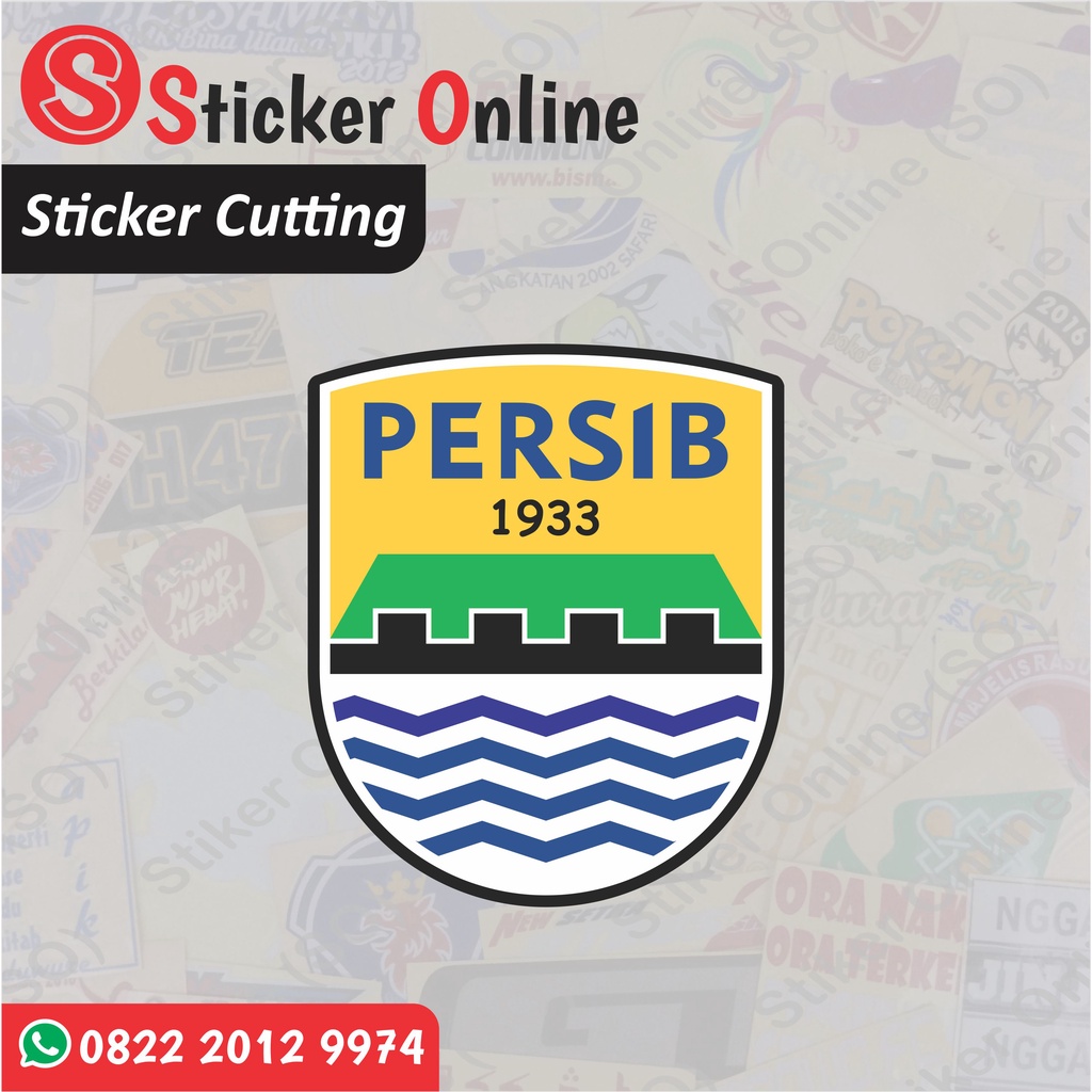 Jual Stiker PERSIB | Cutting Sticker PERSIB | Shopee Indonesia