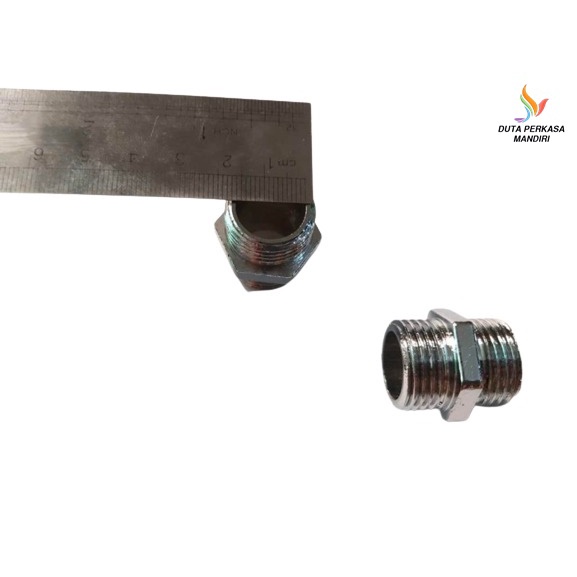 Jual DPM - Fokring Neppel Nepel Fitting Sambungan Operan DL/DL 1/2
