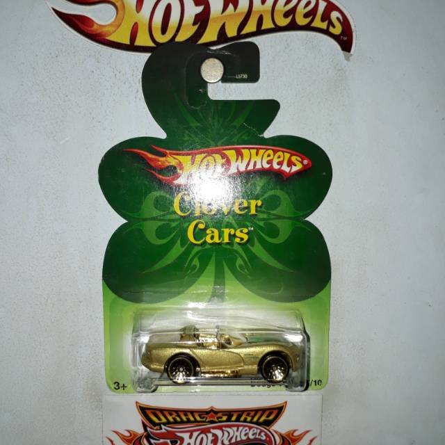 Jual Hot Wheels Dodge Viper RT 10 Clover Cars Gold | Shopee Indonesia