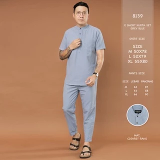 Jane Frey Clothing 8139 Kurta Satu Set | Short Kurta Set M-XL Kurta Pendek Best Seller