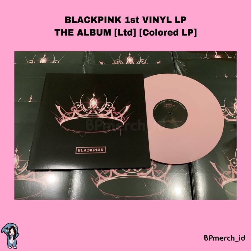 Jual BLACKPINK 1st VINYL LP THE ALBUM [Ltd] [ Colored PINK LP