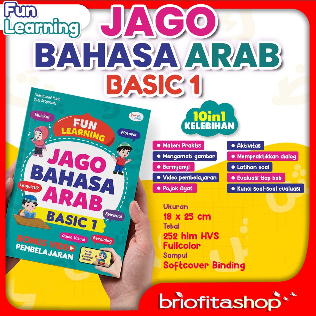 Jual Buku Belajar Bahasa Arab Fun Learning Jago Bahasa Arab Basic 1 ...