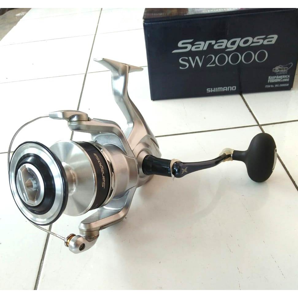 harga reel shimano saragosa sw 20000 SRG10000SWAPG A Spinning A true glutton for punishment ▷ Shimano Saragosa 20000 SW