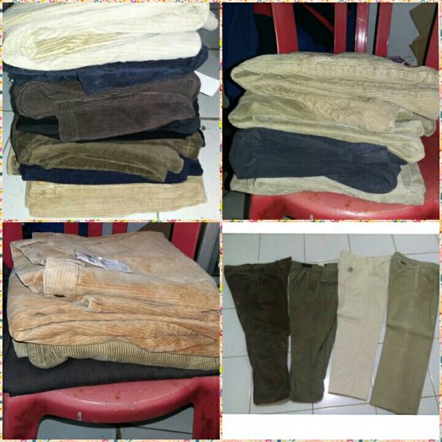 Jual Celana Corduroy / Codorai / Codoray / Kodoray / Kodorai size 27 ...