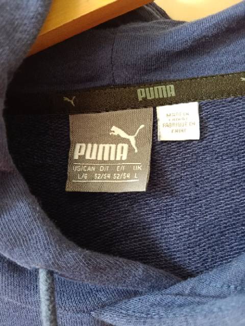 Jual HOODIE PUMA NAVI ORIGINAL / JAKET PUMA ORIGINAL | Shopee Indonesia