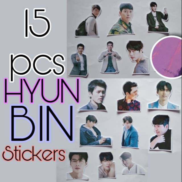 Jual Hyun Bin Sticker Pack KDRAMA Sticker | Shopee Indonesia