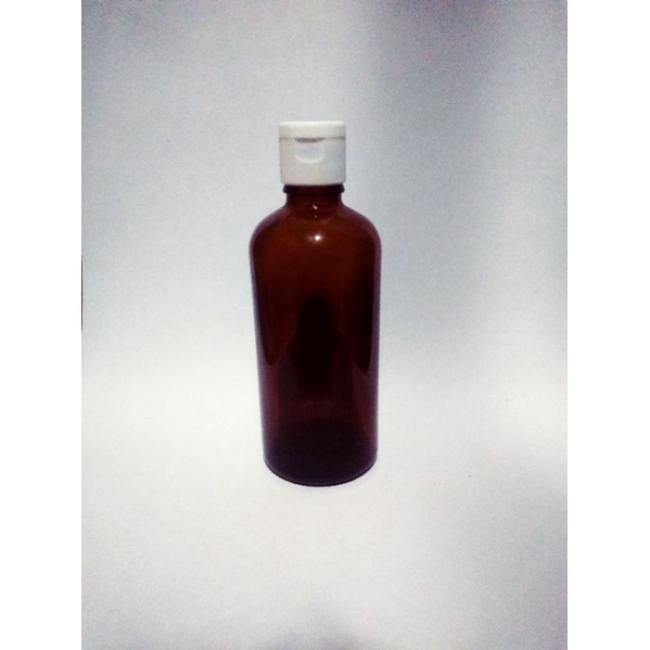 Jual Botol Kaca Coklat Tebal 100ml Fliptop Putih Shopee Indonesia 9217