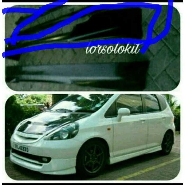 Jual BODYKIT samping jazz idsi modulo BODIKIT JAZZ BODY KIT JAZZ