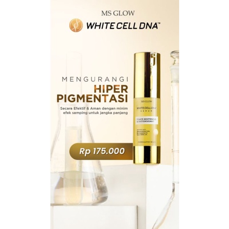 Jual MS Glow Serum White Cell Dna 100% Original Serum Wajah Wanita ...