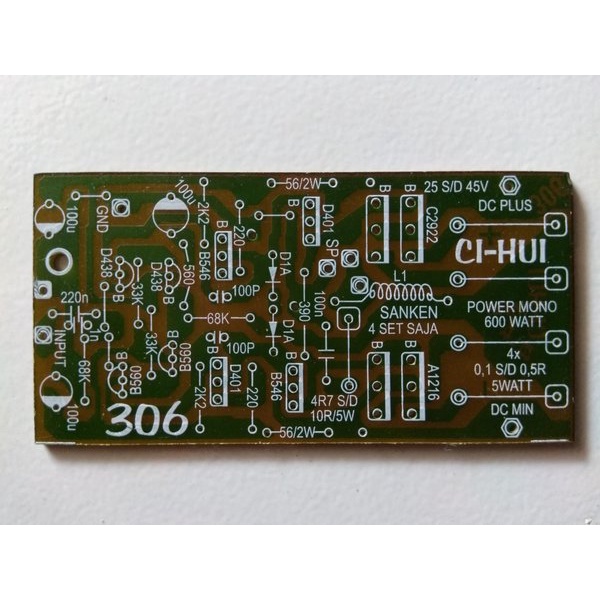 Jual PCB Power Amplifier 600 Watt Mono 306 | Shopee Indonesia