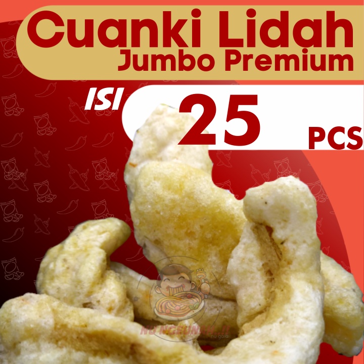 Jual Cuanki Lidah Premium 25pcs Jumbo Pelengkap Baso Aci Seblak By Gr