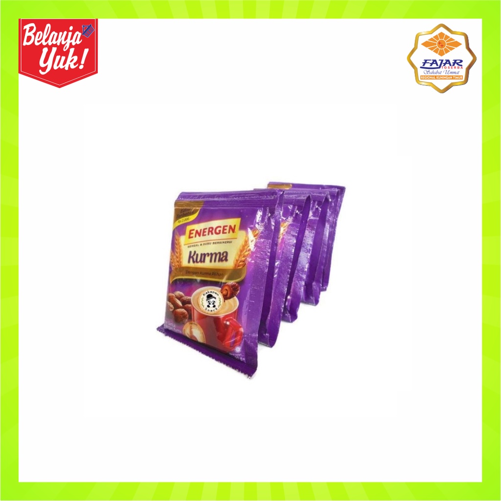 Jual Energen Minuman Sereal Susu Isi 5 Sachet Rasa Kurma | Shopee Indonesia