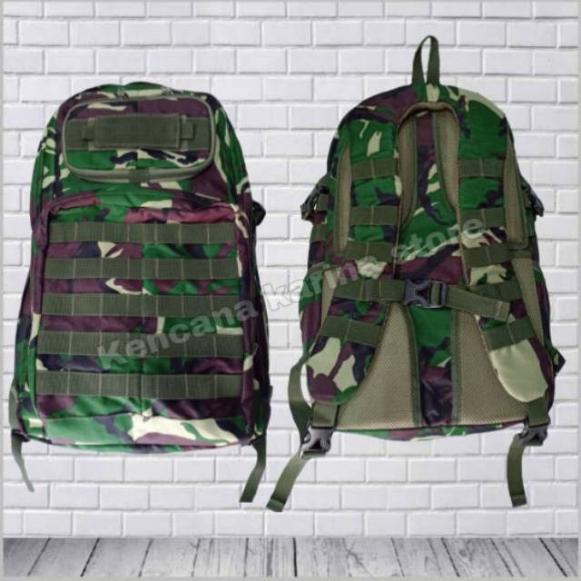 Jual Tas ransel model jatah Tni / ransel tni original /tas loreng keren ...