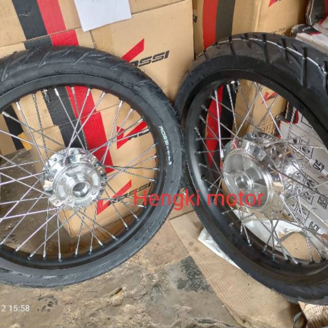 Jual Velg Honda Supra Gtr Uk Velg 140/160x17 Plus Ban | Shopee Indonesia