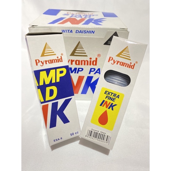 Jual ISI ULANG TINTA BAK STAMPEL PIRAMID / Refil STAMP PAD INK PAD INK ...