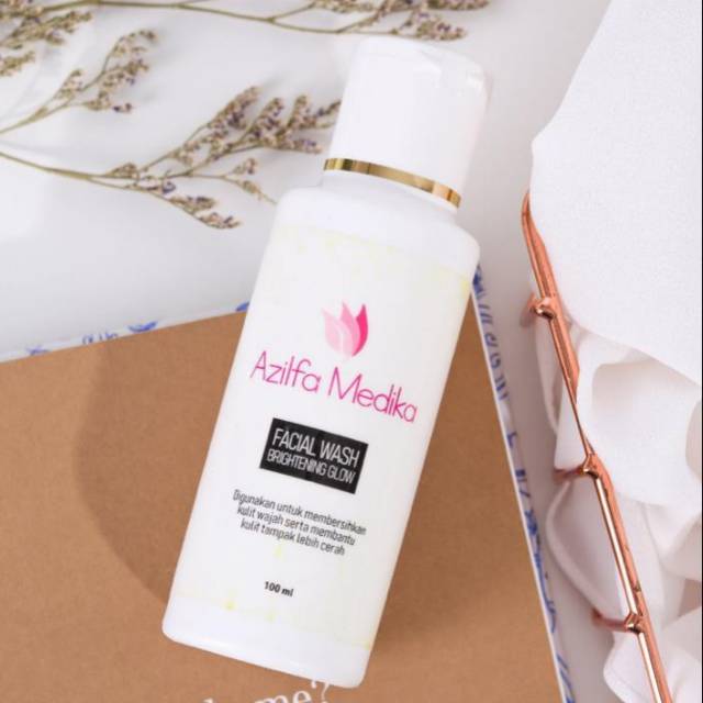 Jual Facialwash Brightening Glow By Azilfa Medika Skin Care | Shopee ...