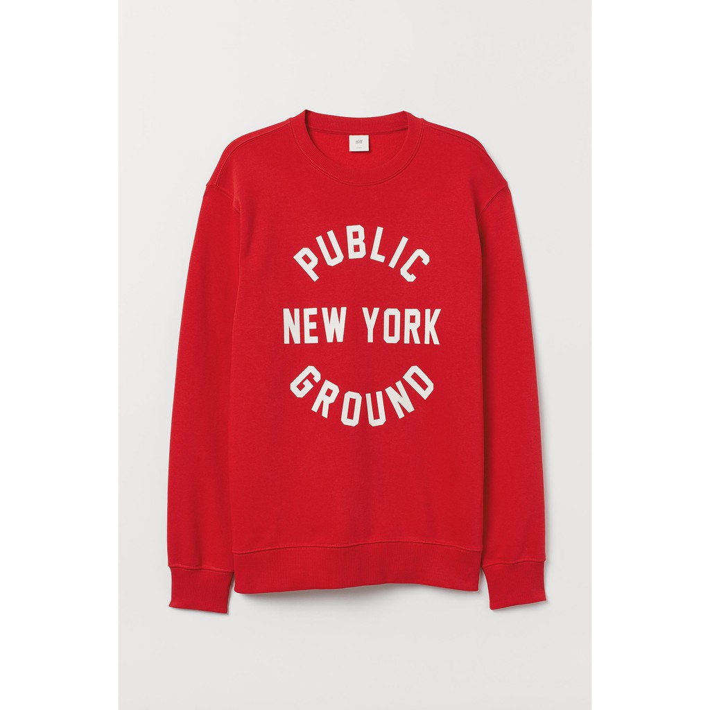 HERNEON I'm busy sweat red/M HERNEON I'm busy スウェット